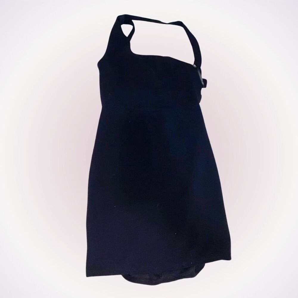 Tobi Blue Blush black one shoulder mini dress | Sz S